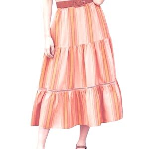 Matilda Jane Flare Skirt Striped